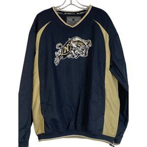 Rare Colosseum Athletics Navy Midshipmen Pullover Jacket Mens Size L